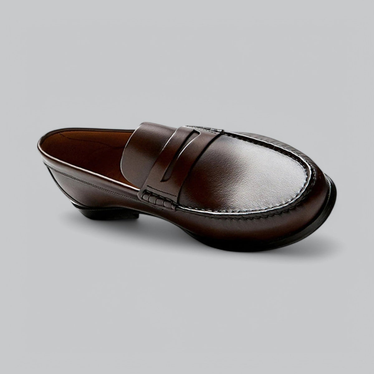 Thomas | Penny-Loafer in Lederoptik