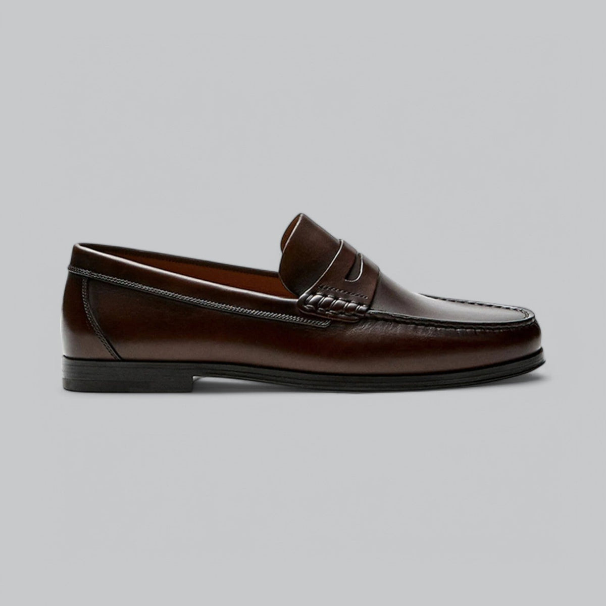 Thomas | Penny-Loafer in Lederoptik