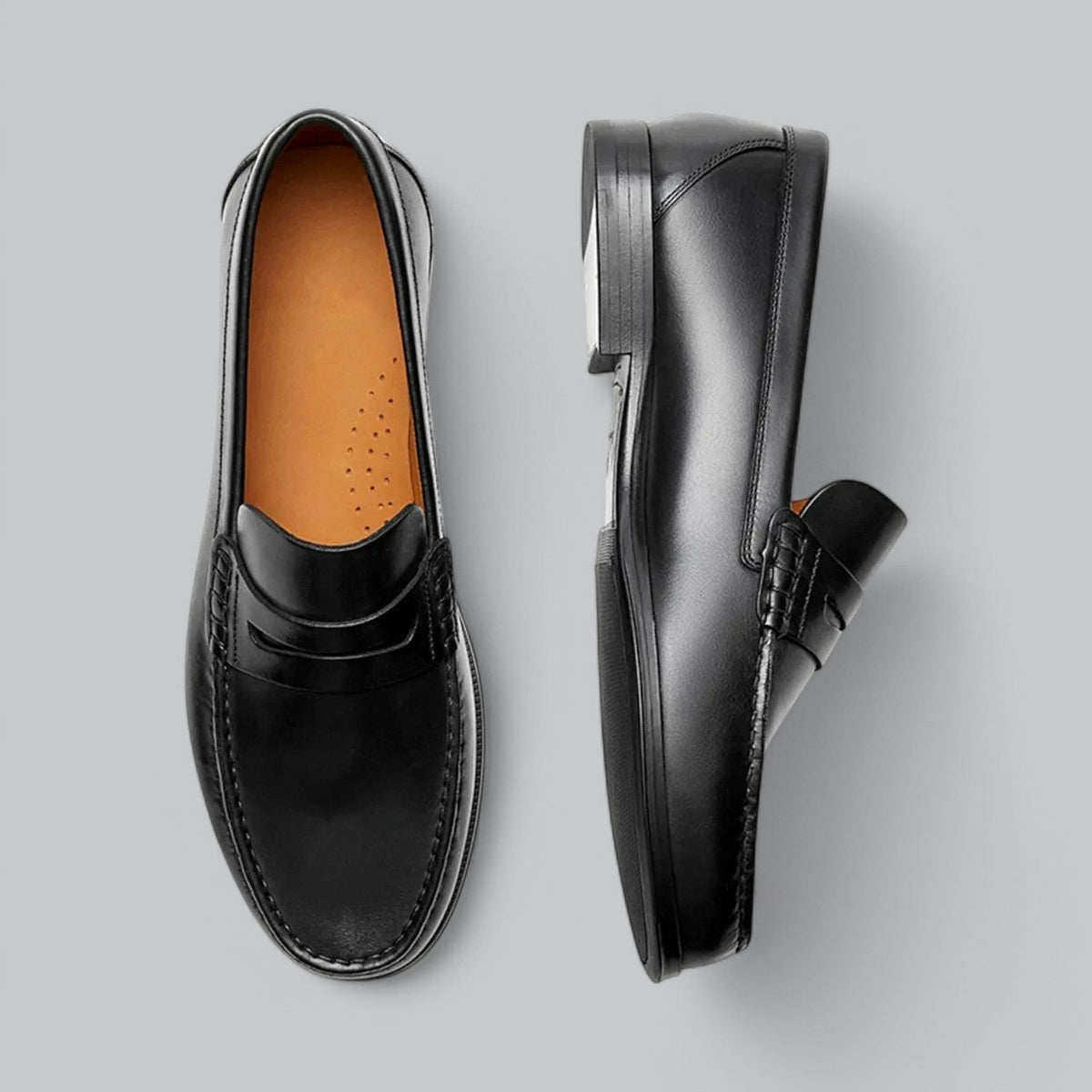 Thomas | Penny-Loafer in Lederoptik