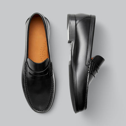 Thomas | Penny-Loafer in Lederoptik