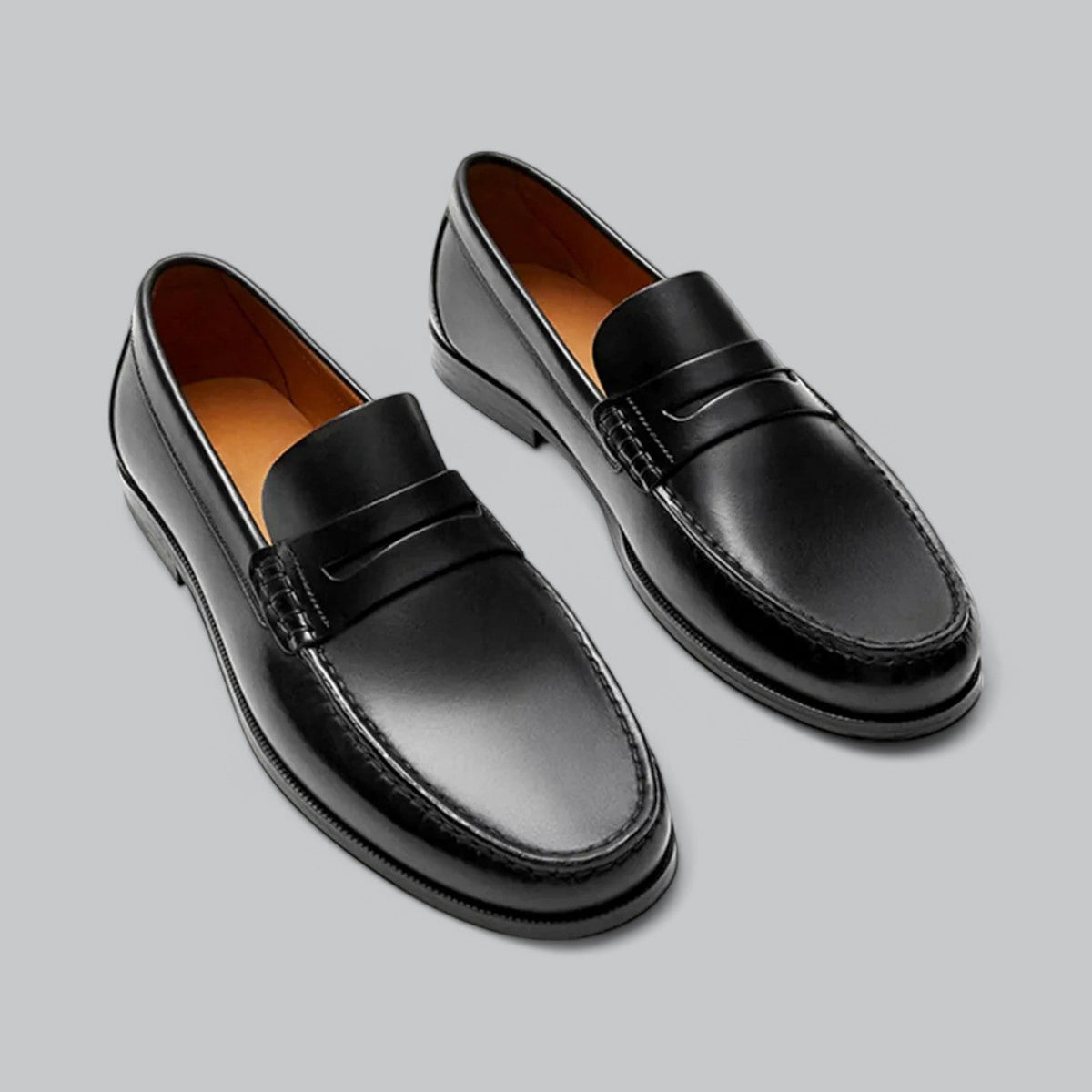 Thomas | Penny-Loafer in Lederoptik