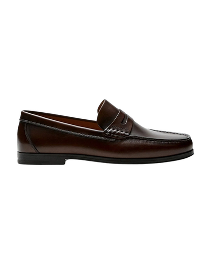 Thomas | Penny-Loafer in Lederoptik