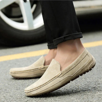 Alwin | Elegante Loafer in Veloursoptik