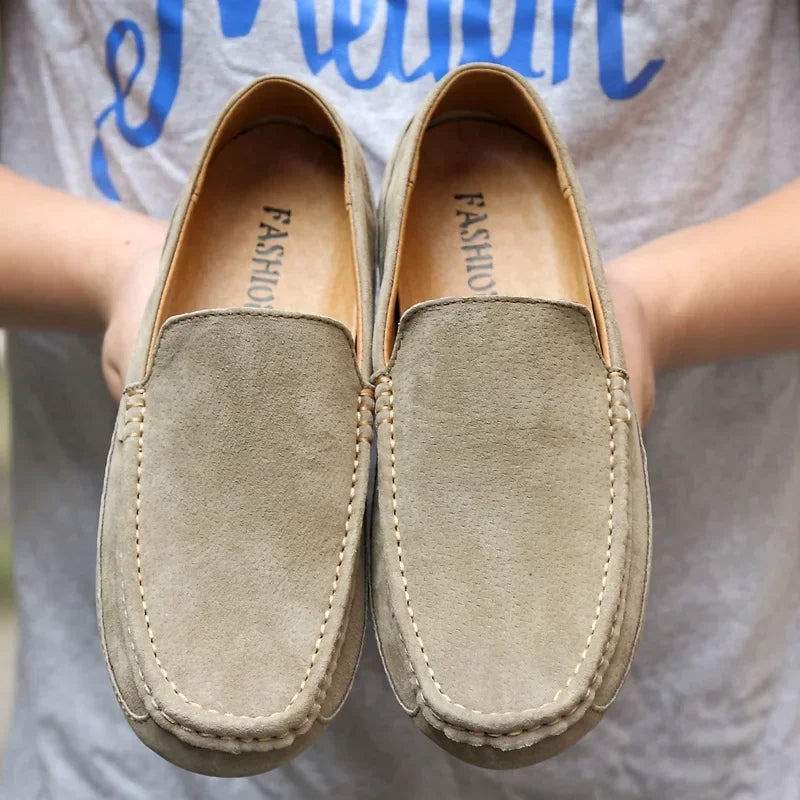 Alwin | Elegante Loafer in Veloursoptik