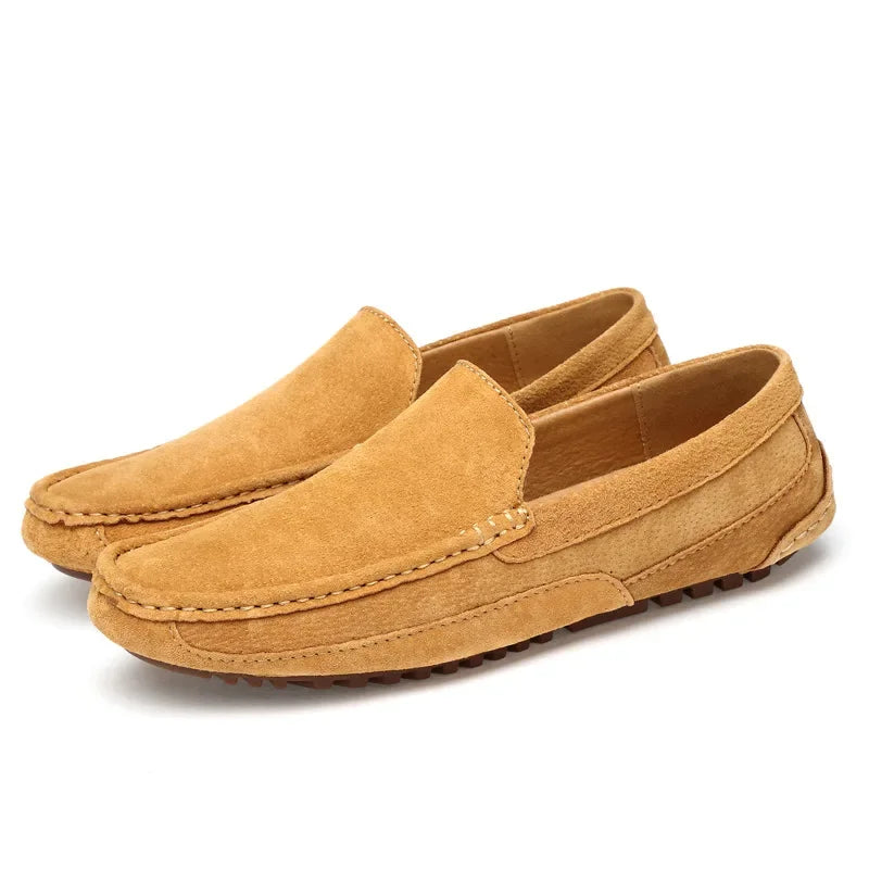 Alwin | Elegante Loafer in Veloursoptik