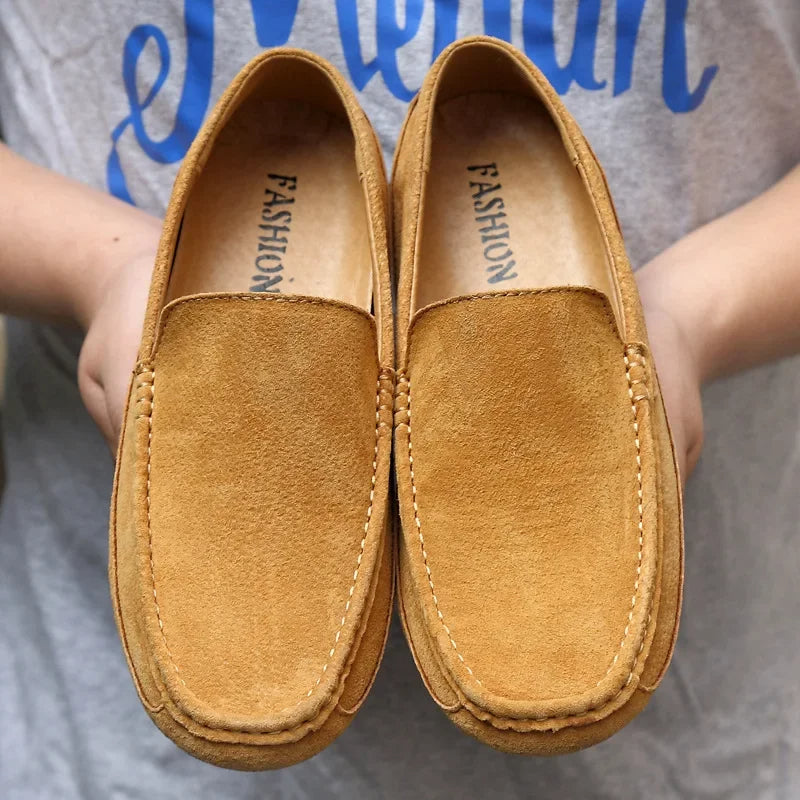 Alwin | Elegante Loafer in Veloursoptik