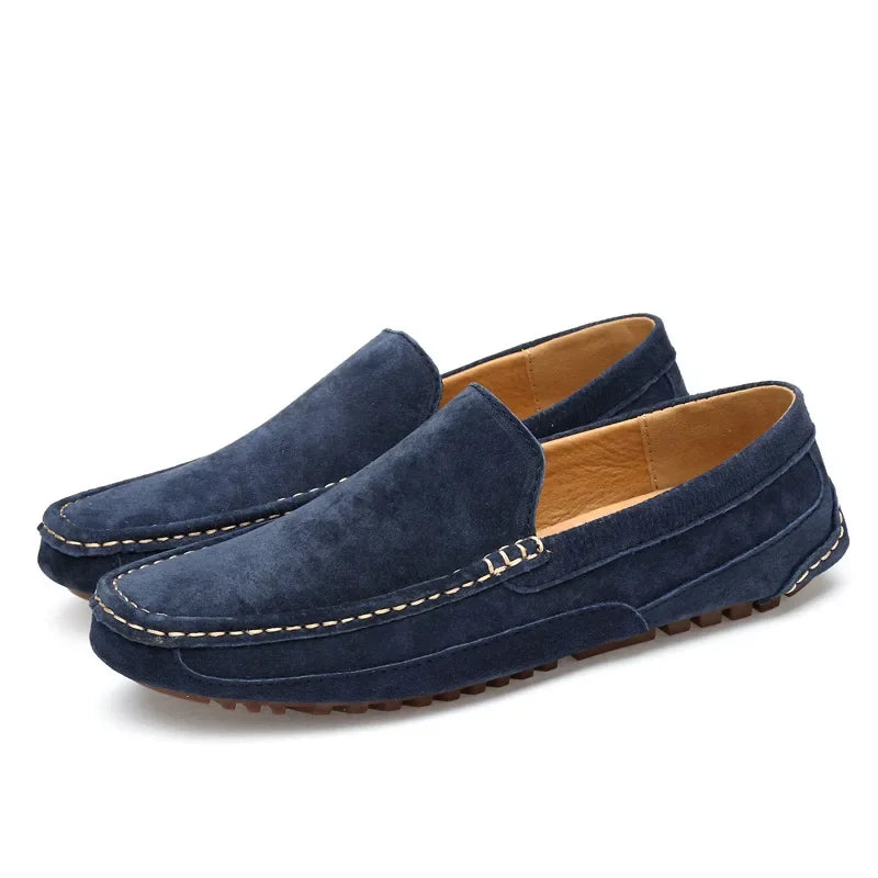 Alwin | Elegante Loafer in Veloursoptik