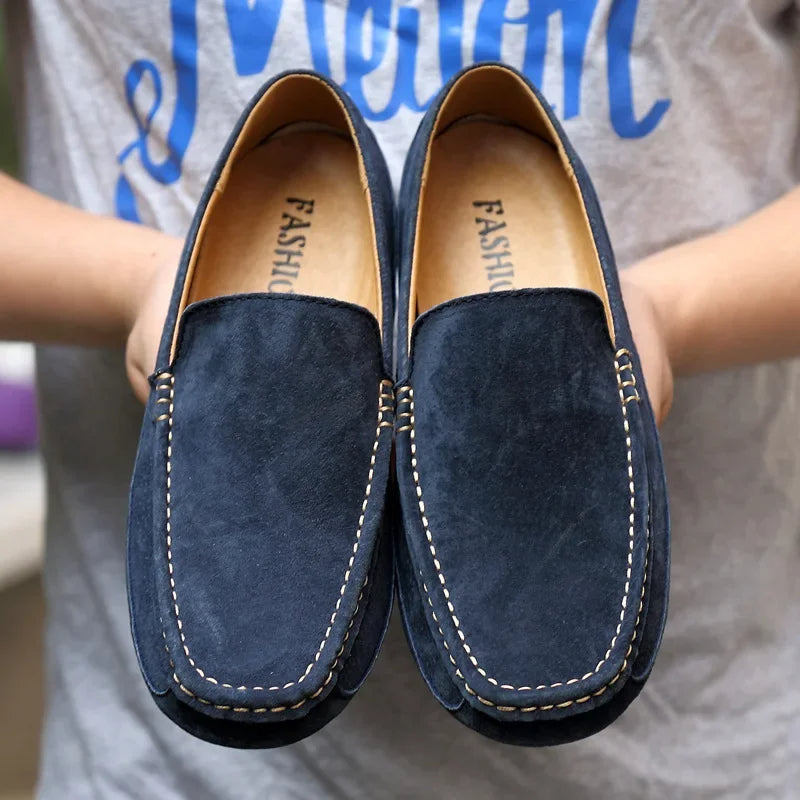 Alwin | Elegante Loafer in Veloursoptik