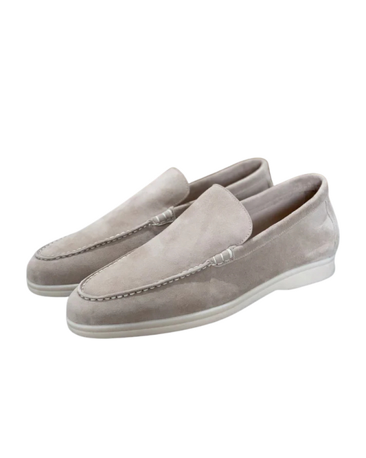 Gerd | Klassische Loafer in Veloursoptik