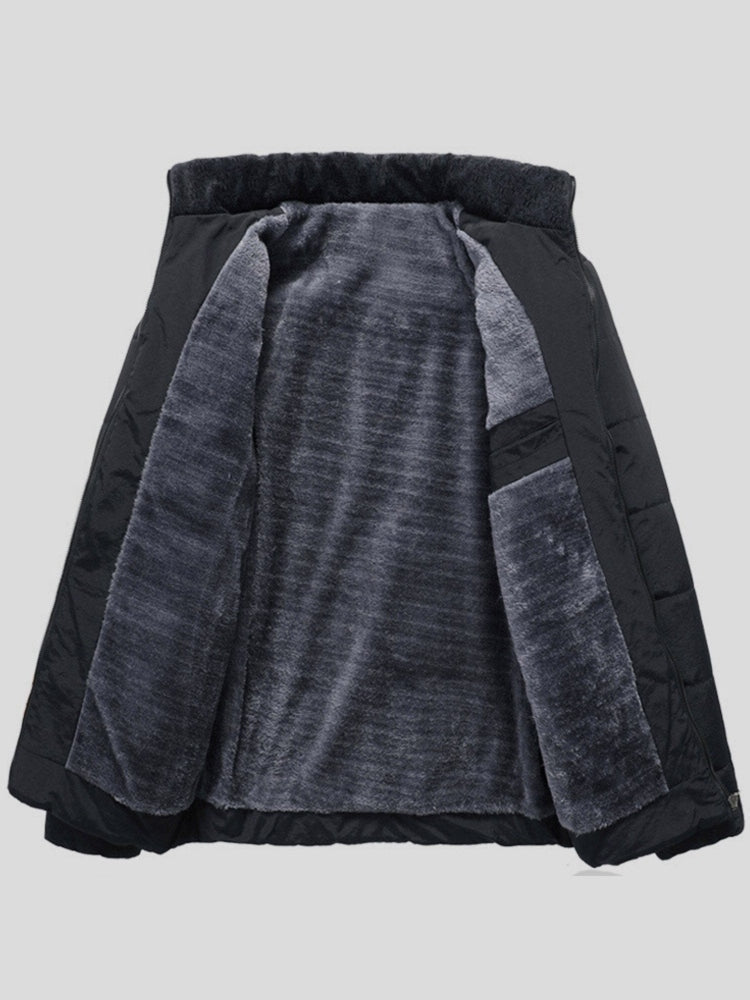 Claus | Schwarze Steppjacke