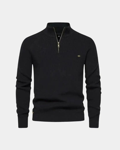 Claus | Hellgrauer Troyer-Pullover