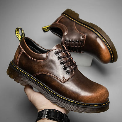 Clemens | Braune Derby-Schuhe