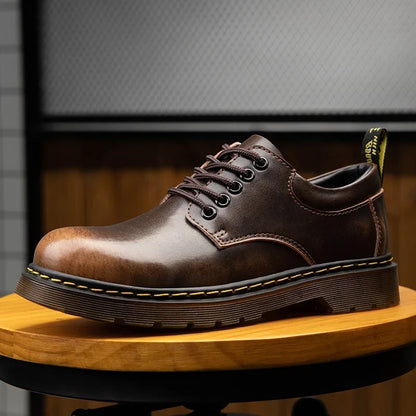 Clemens | Braune Derby-Schuhe