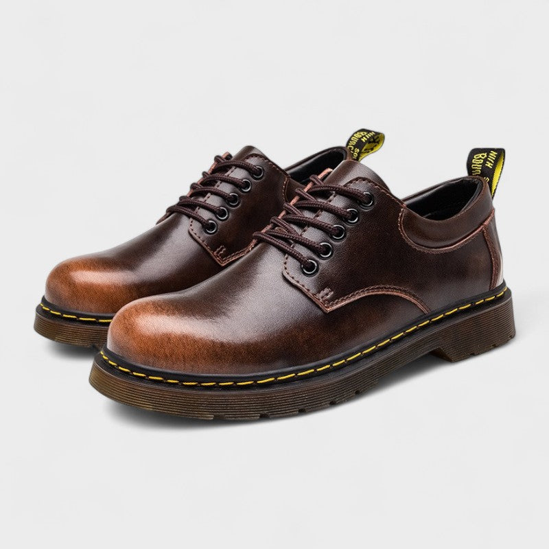 Clemens | Braune Derby-Schuhe