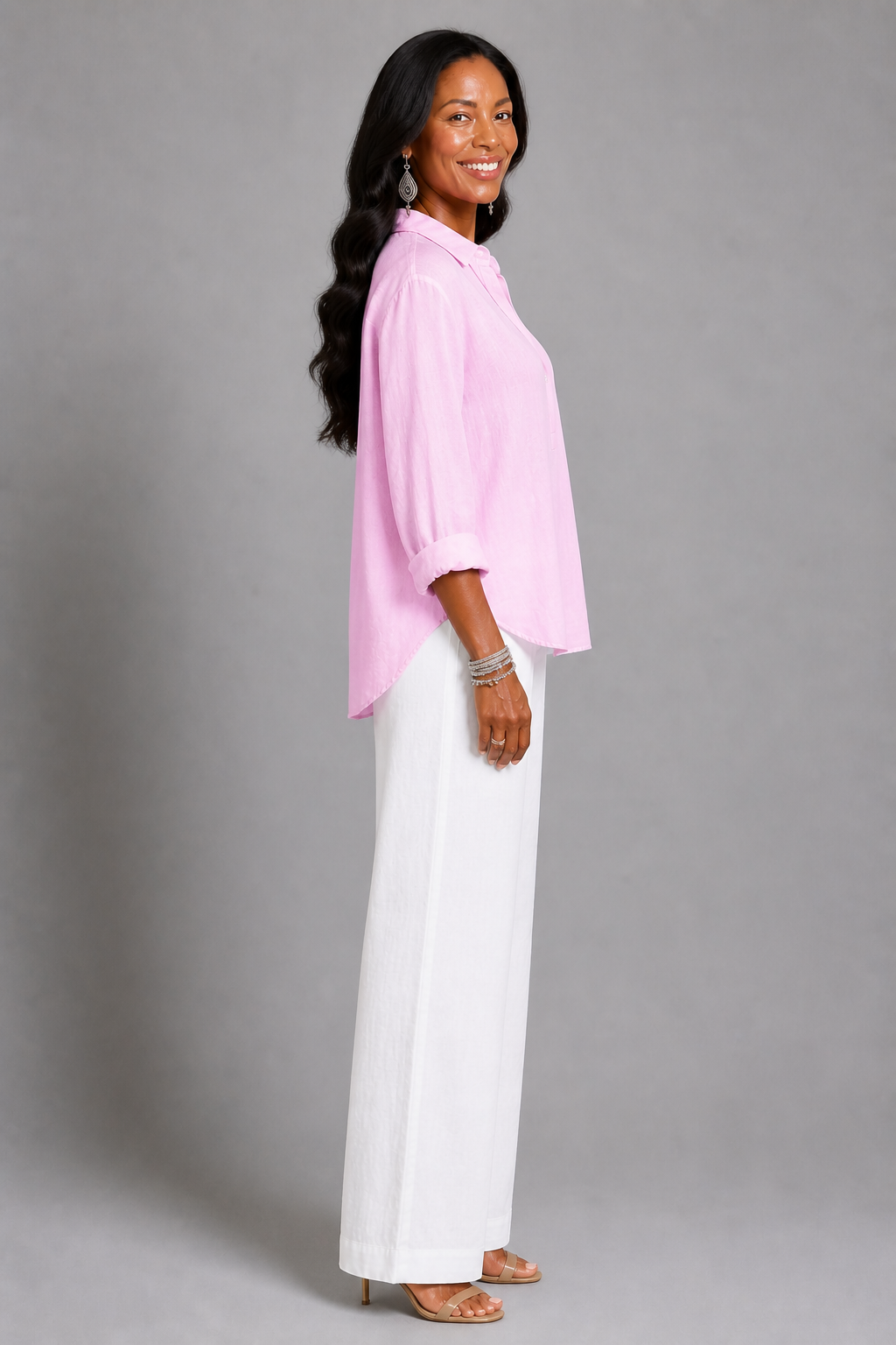 Henriette | Bluse in Rosé