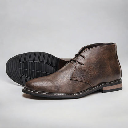 Egon | Hellbraune Chukka-Boots
