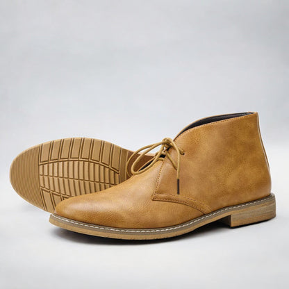 Egon | Hellbraune Chukka-Boots
