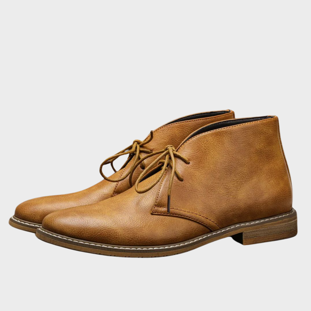 Egon | Hellbraune Chukka-Boots