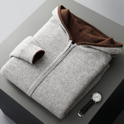 Insa-Luise | Wende-Hoodie in Kaschmir-Optik