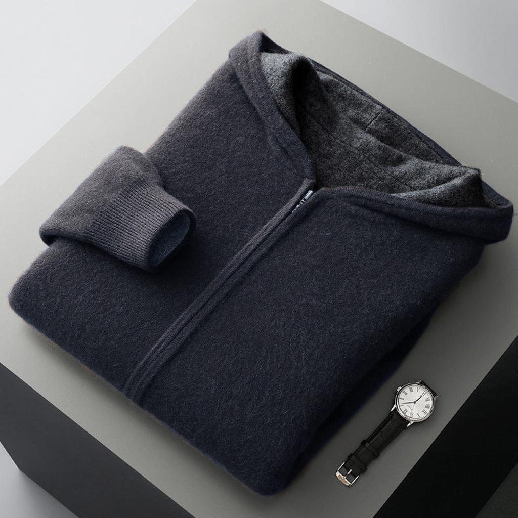 Insa-Luise | Wende-Hoodie in Kaschmir-Optik
