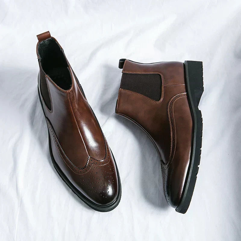 Eckhard | Schwarze Chelsea-Boots