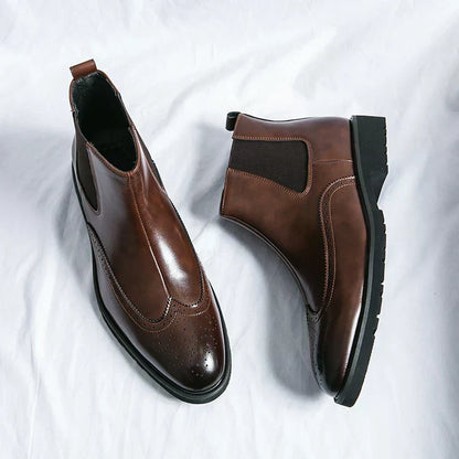Eckhard | Schwarze Chelsea-Boots