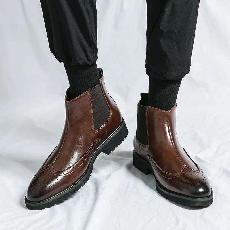 Eckhard | Schwarze Chelsea-Boots