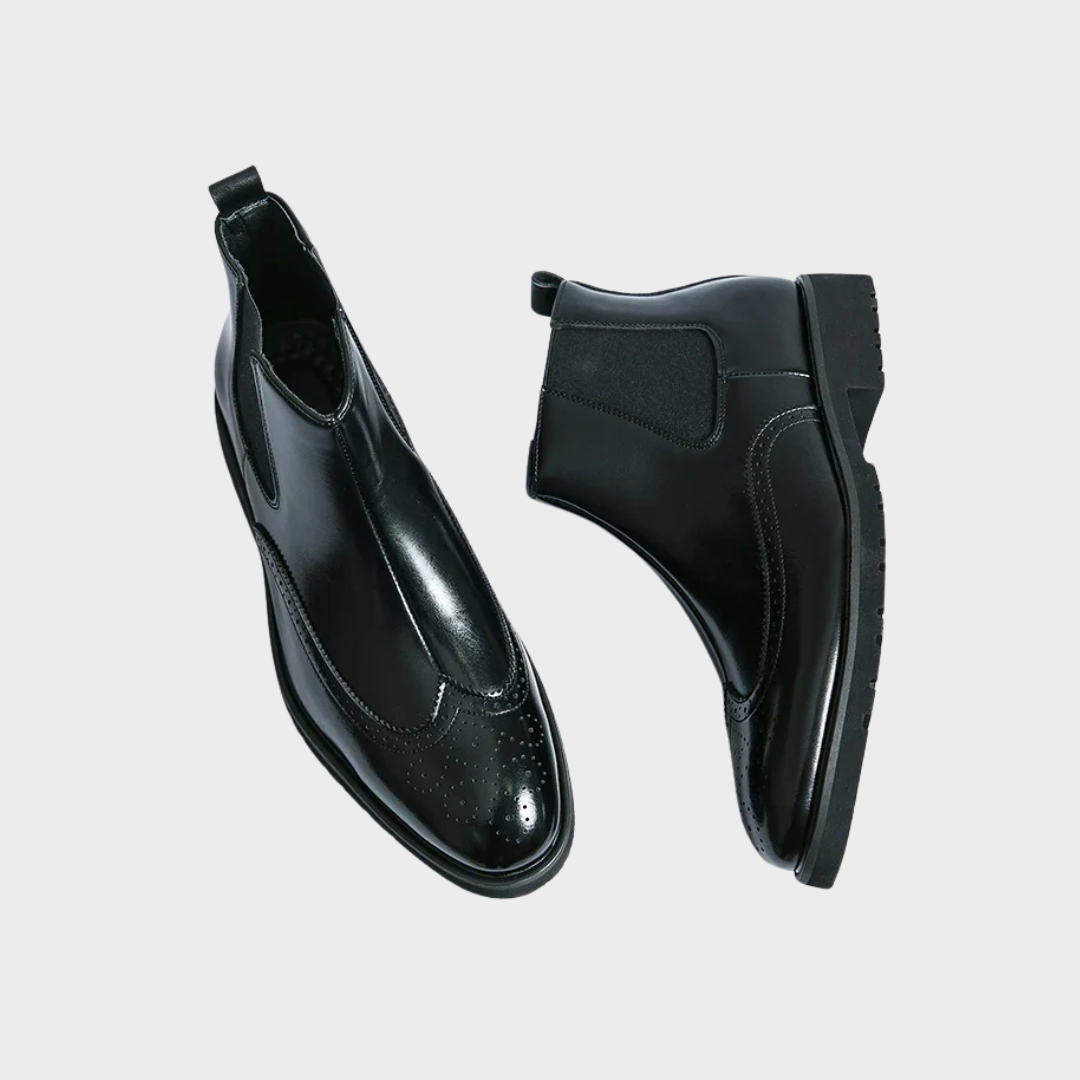 Eckhard | Schwarze Chelsea-Boots
