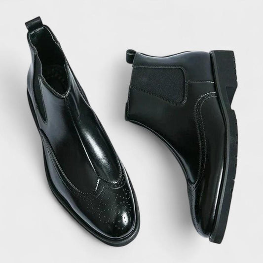 Eckhard | Schwarze Chelsea-Boots