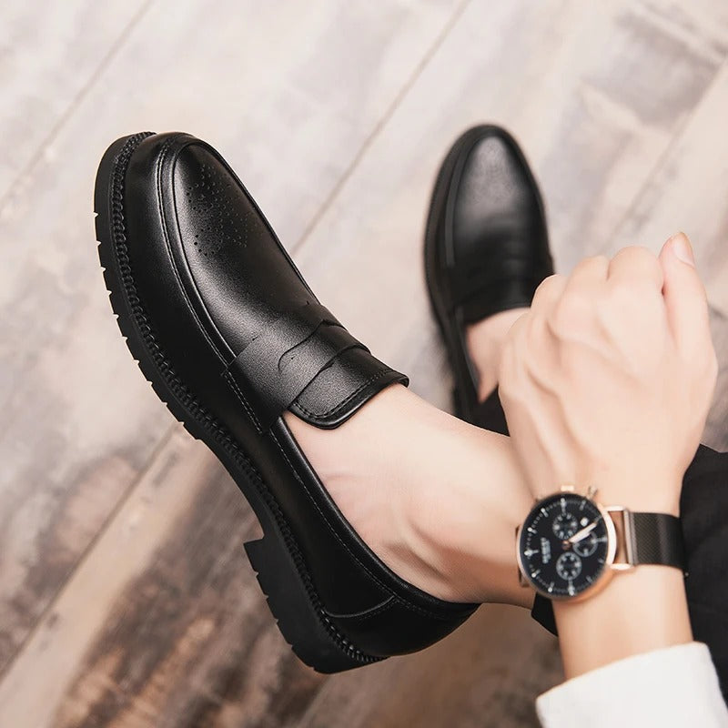 Günter | Penny-Loafer im britischen Stil