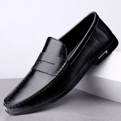 Franz | Elegante Penny-Loafer in Lederoptik