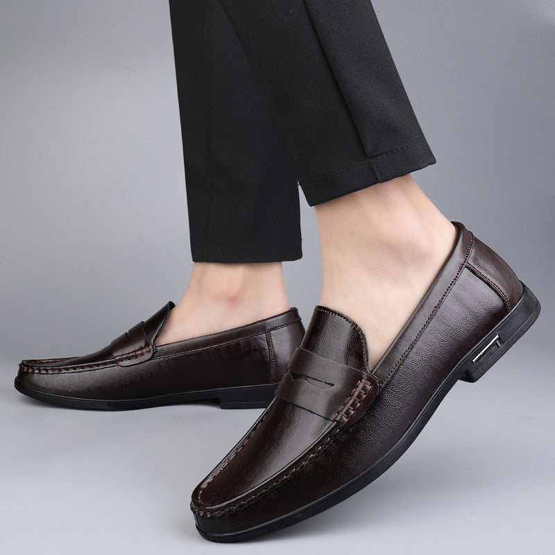 Franz | Elegante Penny-Loafer in Lederoptik