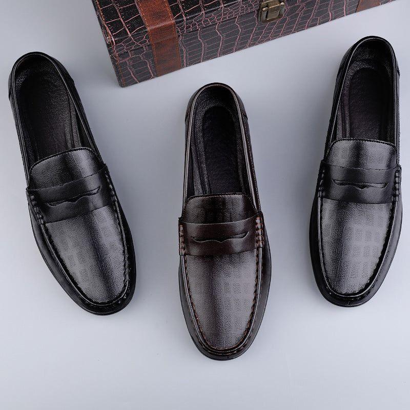 Franz | Elegante Penny-Loafer in Lederoptik