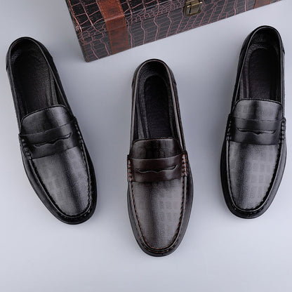 Franz | Elegante Penny-Loafer in Lederoptik