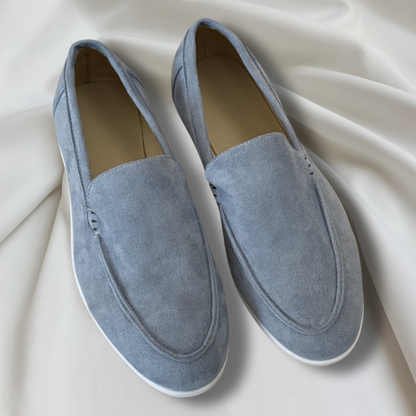 Hendrik | Elegante Loafer in Veloursoptik