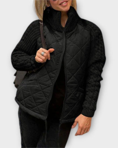 Elin | Gesteppte Jacke mit hohem Kragen