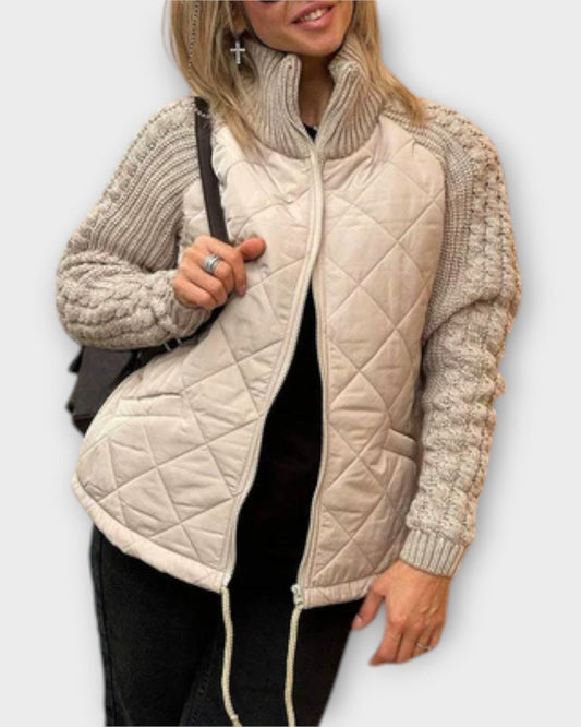 Elin | Gesteppte Jacke mit hohem Kragen
