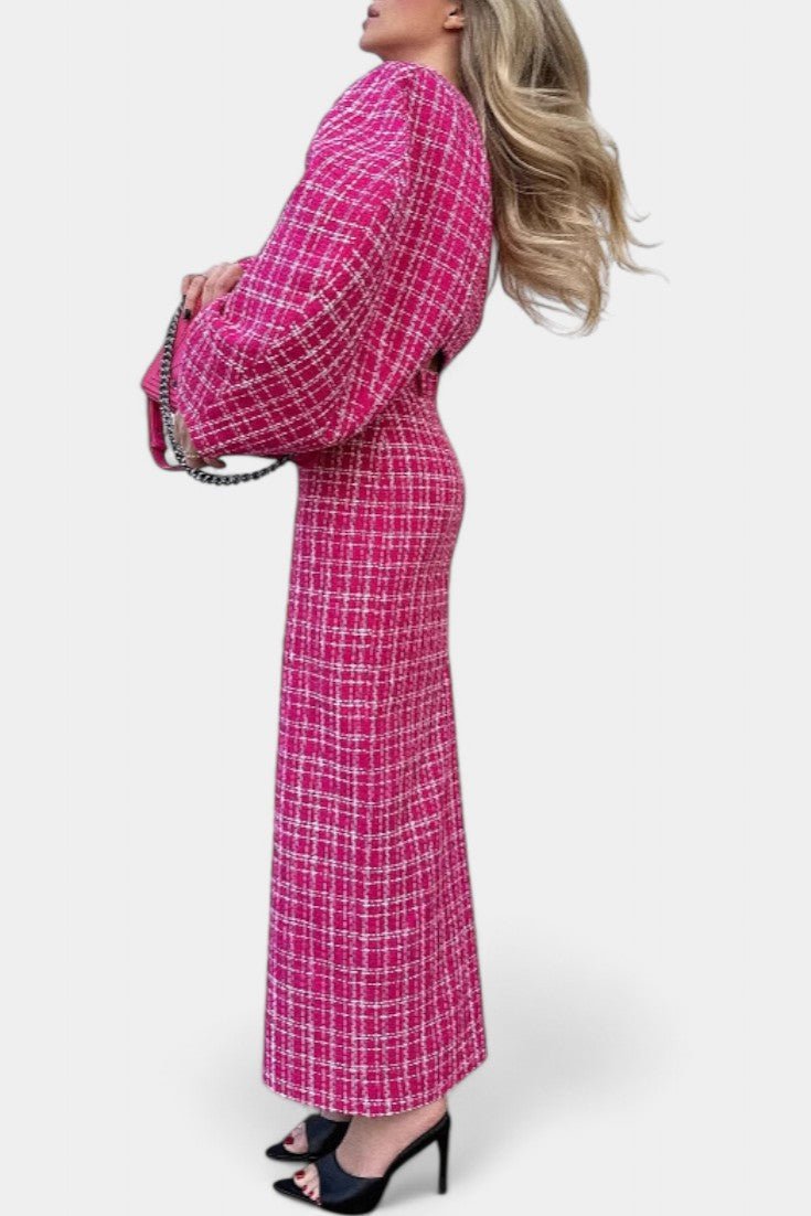 Ella | Rosa Karojacke & Maxirock Set