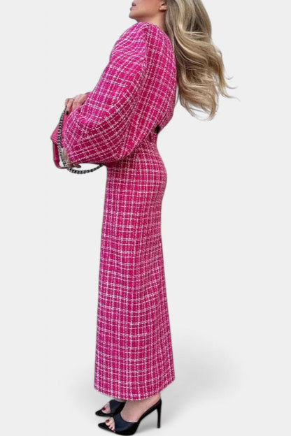 Ella | Rosa Karojacke & Maxirock Set