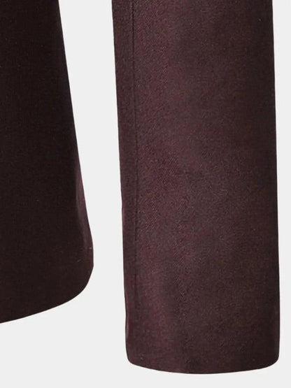 Edmund | Bordeauxrote Freizeitjacke