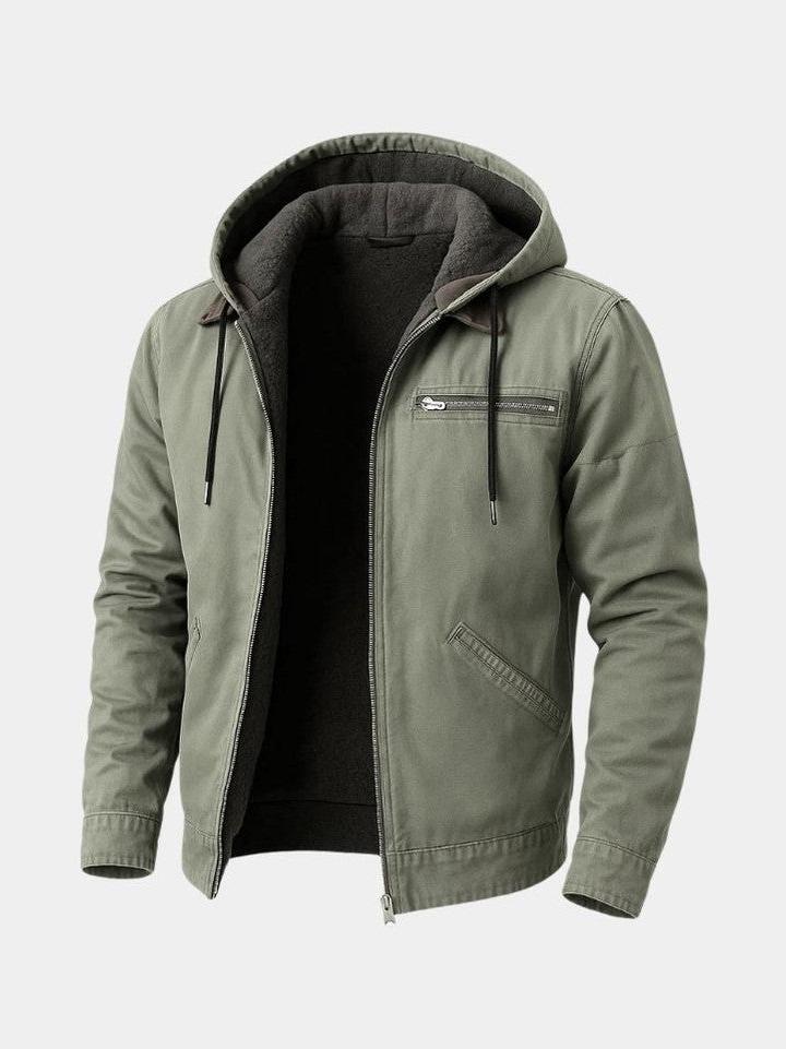 Felix | Blaue Kapuzenjacke