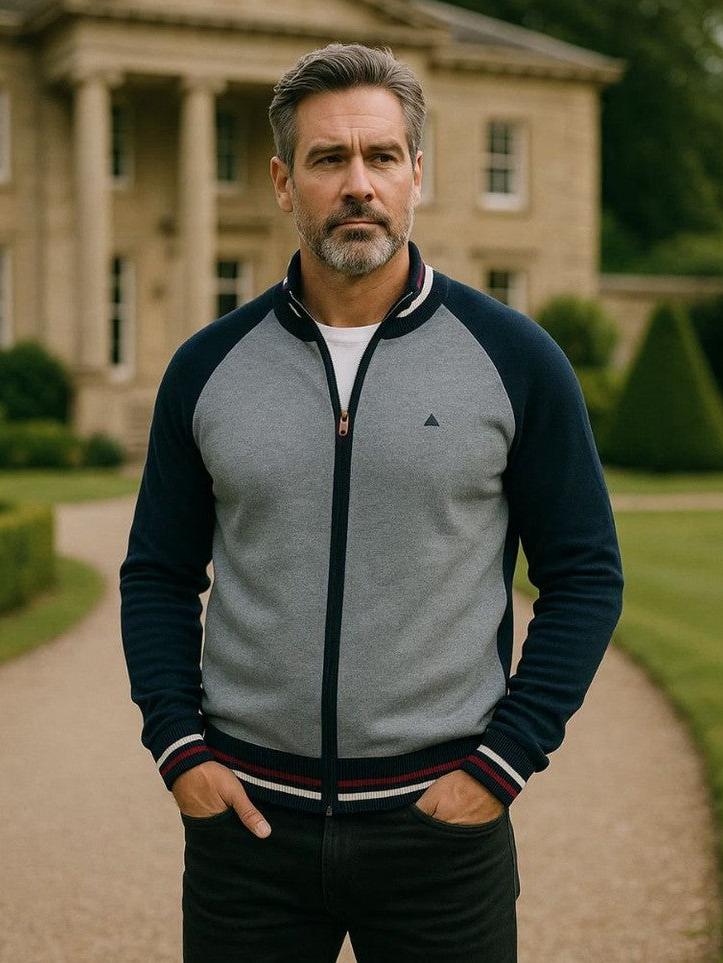 Felix | Strickjacke mit Reißverschluss