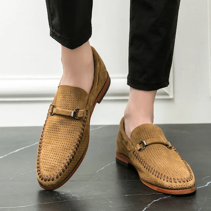 Ludwig | Firenze Penny-Loafer in Veloursoptik