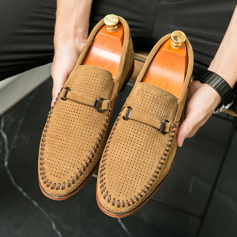 Ludwig | Firenze Penny-Loafer in Veloursoptik