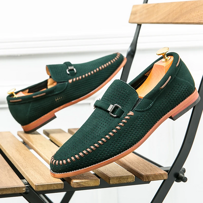Ludwig | Firenze Penny-Loafer in Veloursoptik