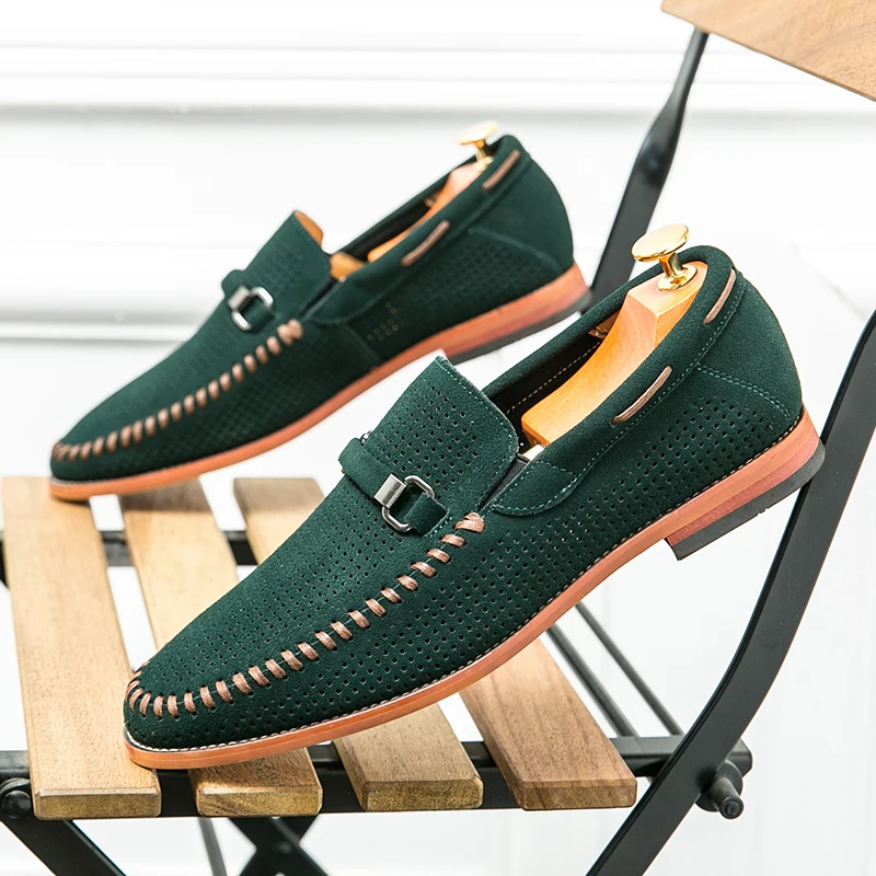 Ludwig | Firenze Penny-Loafer in Veloursoptik