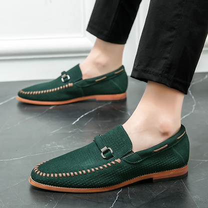 Ludwig | Firenze Penny-Loafer in Veloursoptik