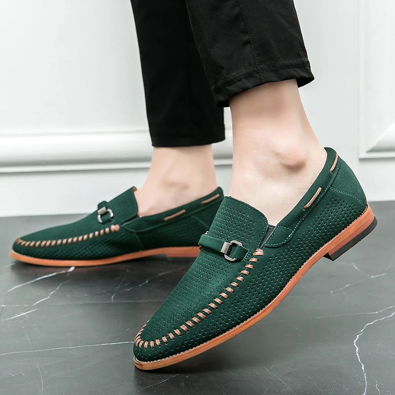 Ludwig | Firenze Penny-Loafer in Veloursoptik