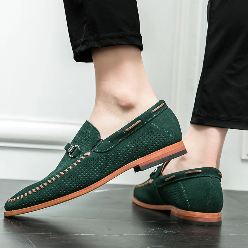 Ludwig | Firenze Penny-Loafer in Veloursoptik