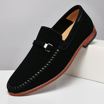Ludwig | Firenze Penny-Loafer in Veloursoptik